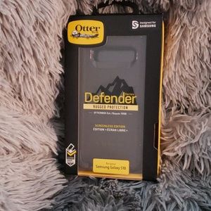 Authentic Black Samsung 10 OtterBox case. Brand n